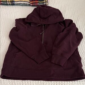 Lululemon scuba half zip Oversized Hoodie